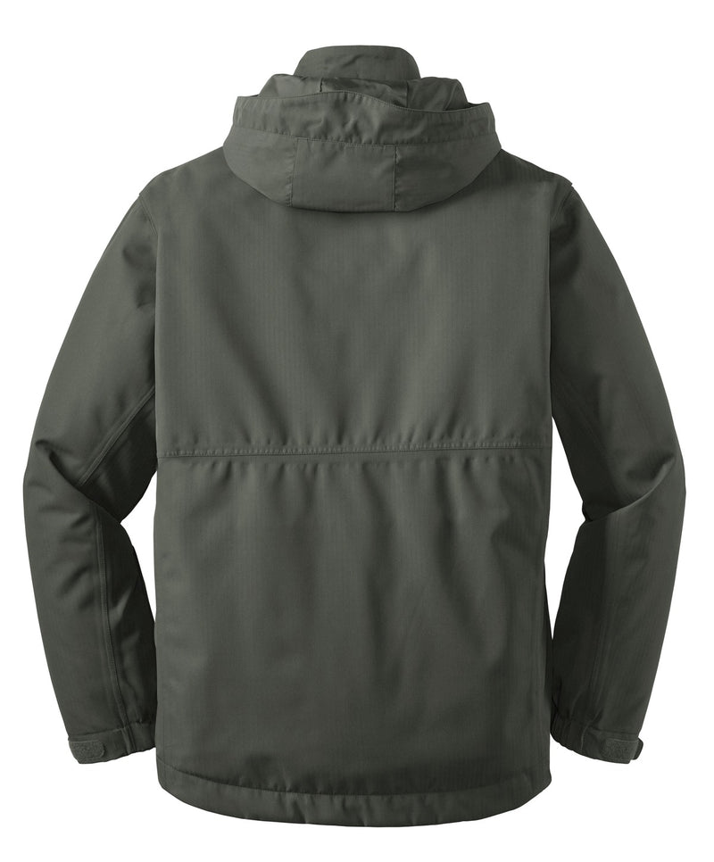Port Authority Herringbone 3-in-1 Parka - Spruce Green