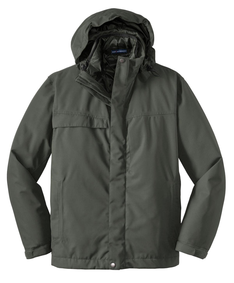 Port Authority Herringbone 3-in-1 Parka - Spruce Green