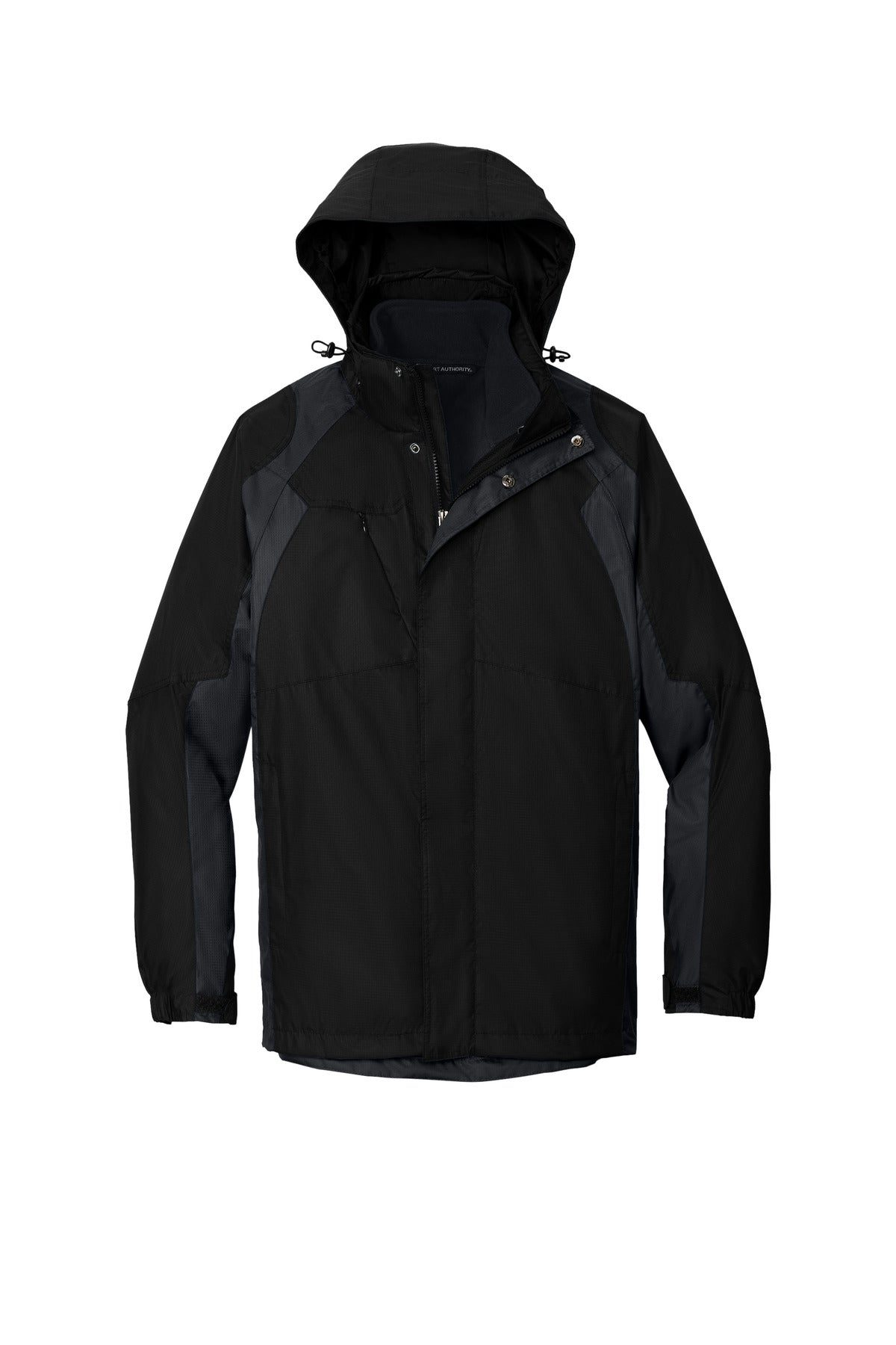 Port Authority Ranger 3-in-1 Jacket - Black/ Ink Grey