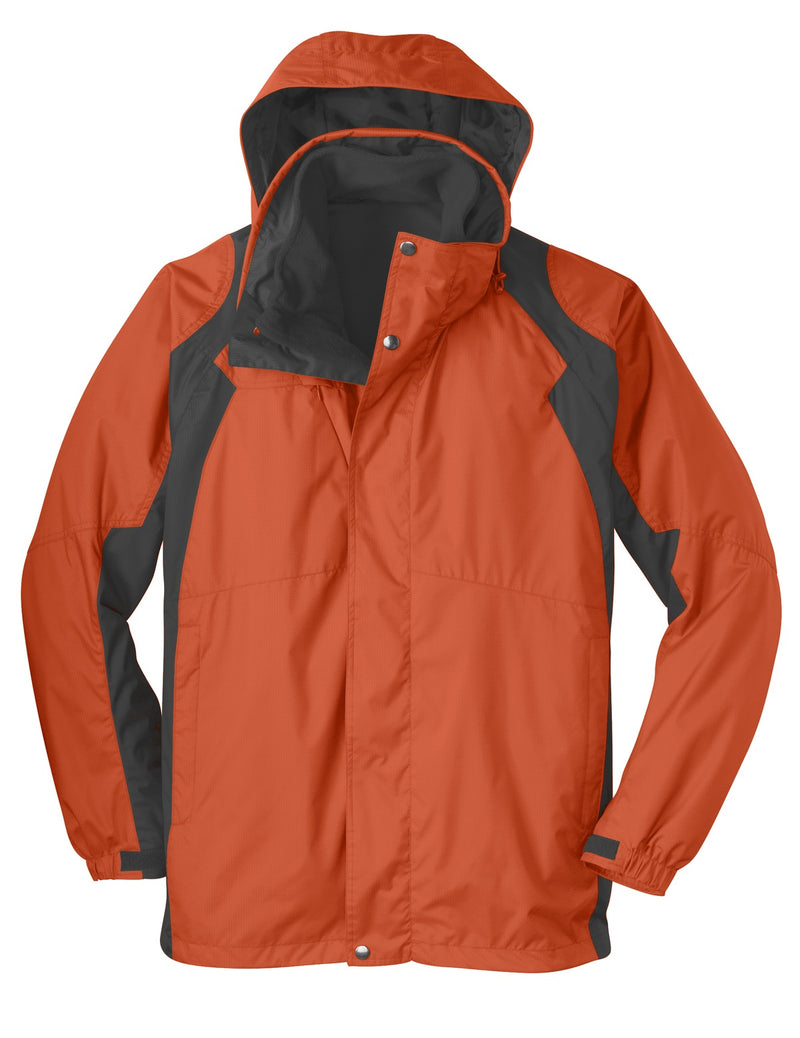 Port Authority Ranger 3-in-1 Jacket - Dark Cadmium Orange/ Shadow
