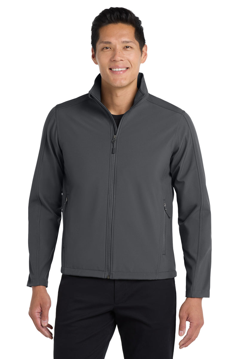 Port Authority Tall Core Soft Shell Jacket - Battleship Grey