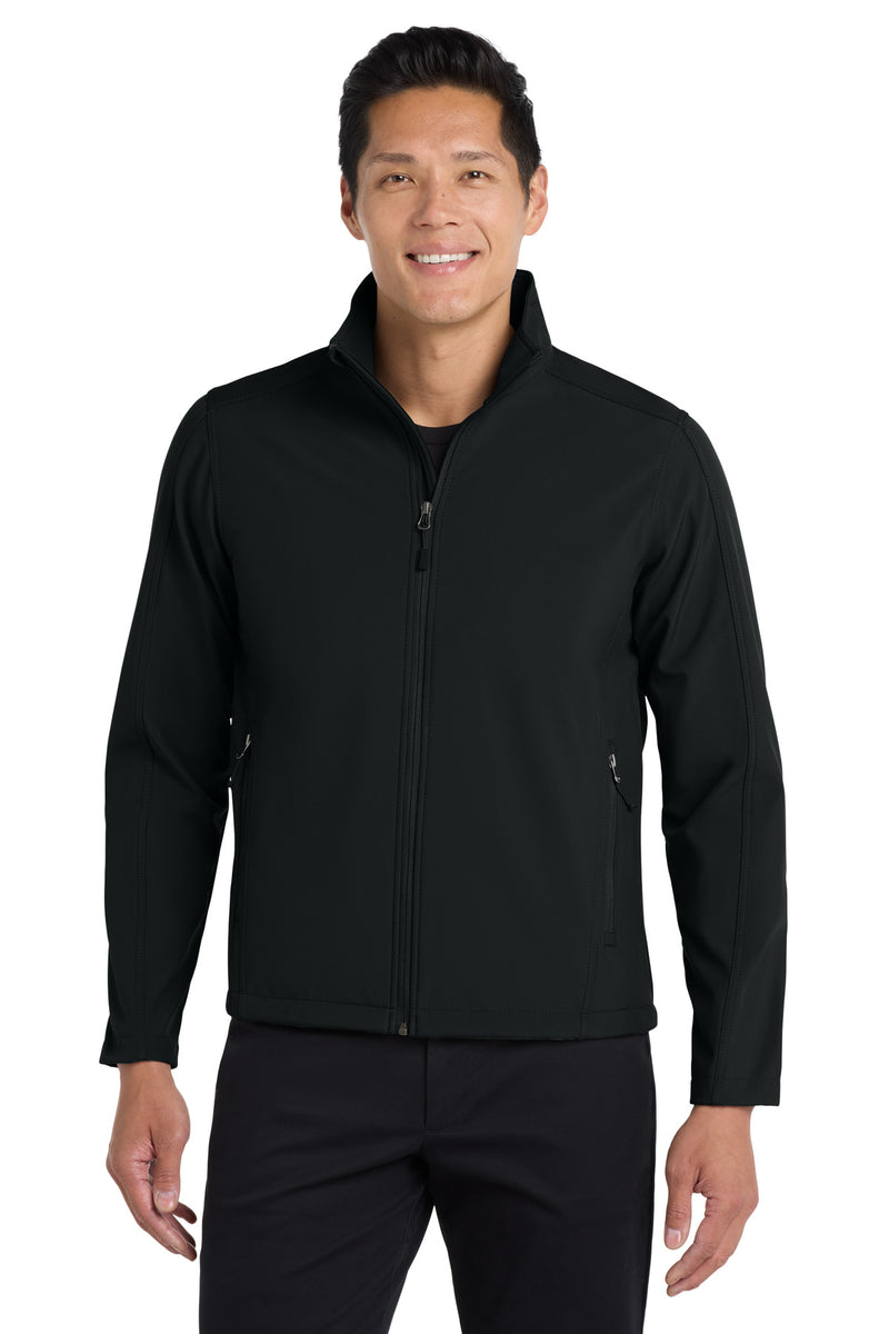 Port Authority Tall Core Soft Shell Jacket - Black