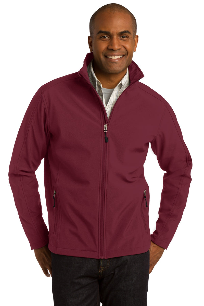 Port Authority Core Soft Shell Jacket - Maroon
