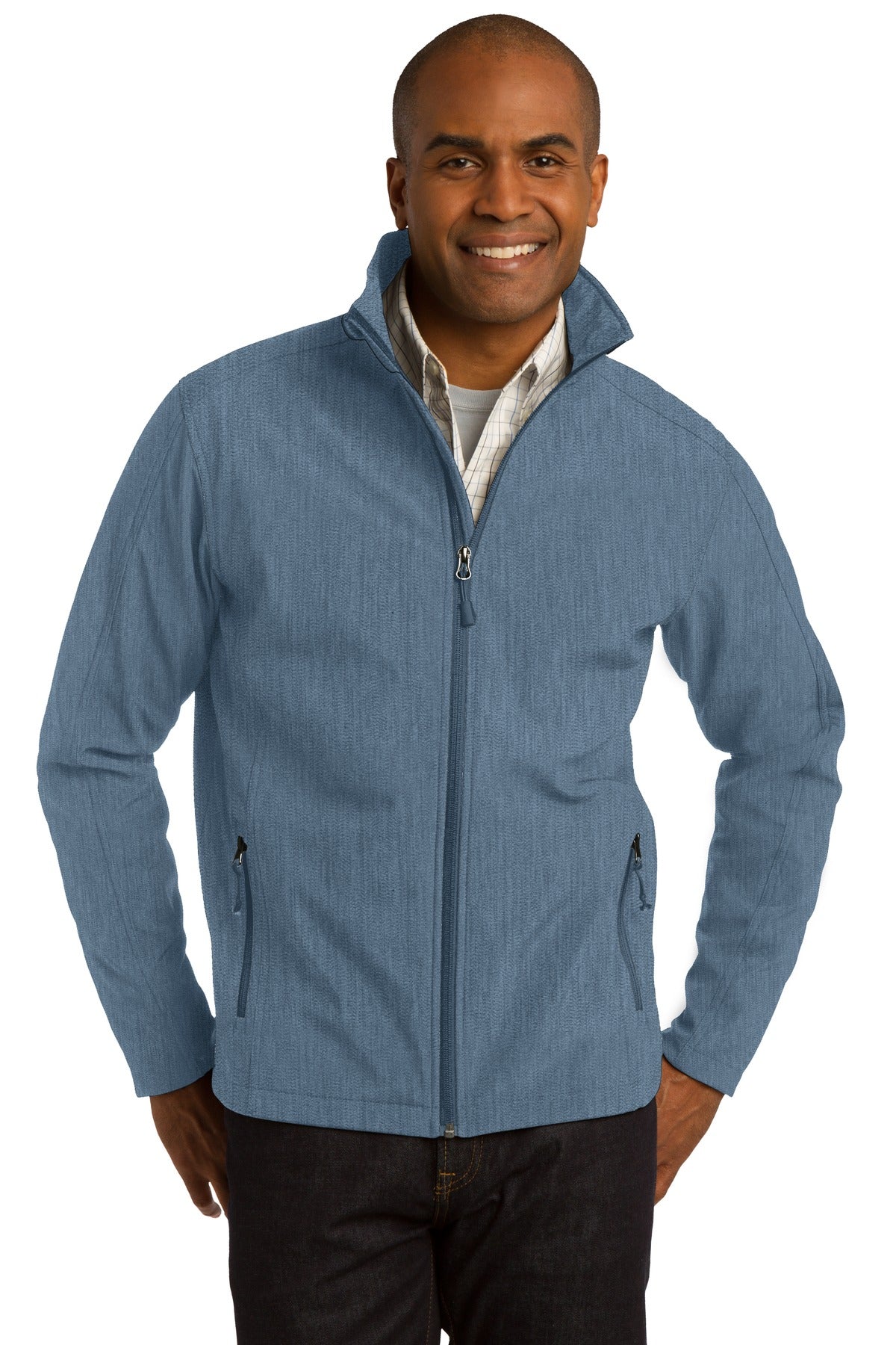 Port Authority Core Soft Shell Jacket - Navy Heather