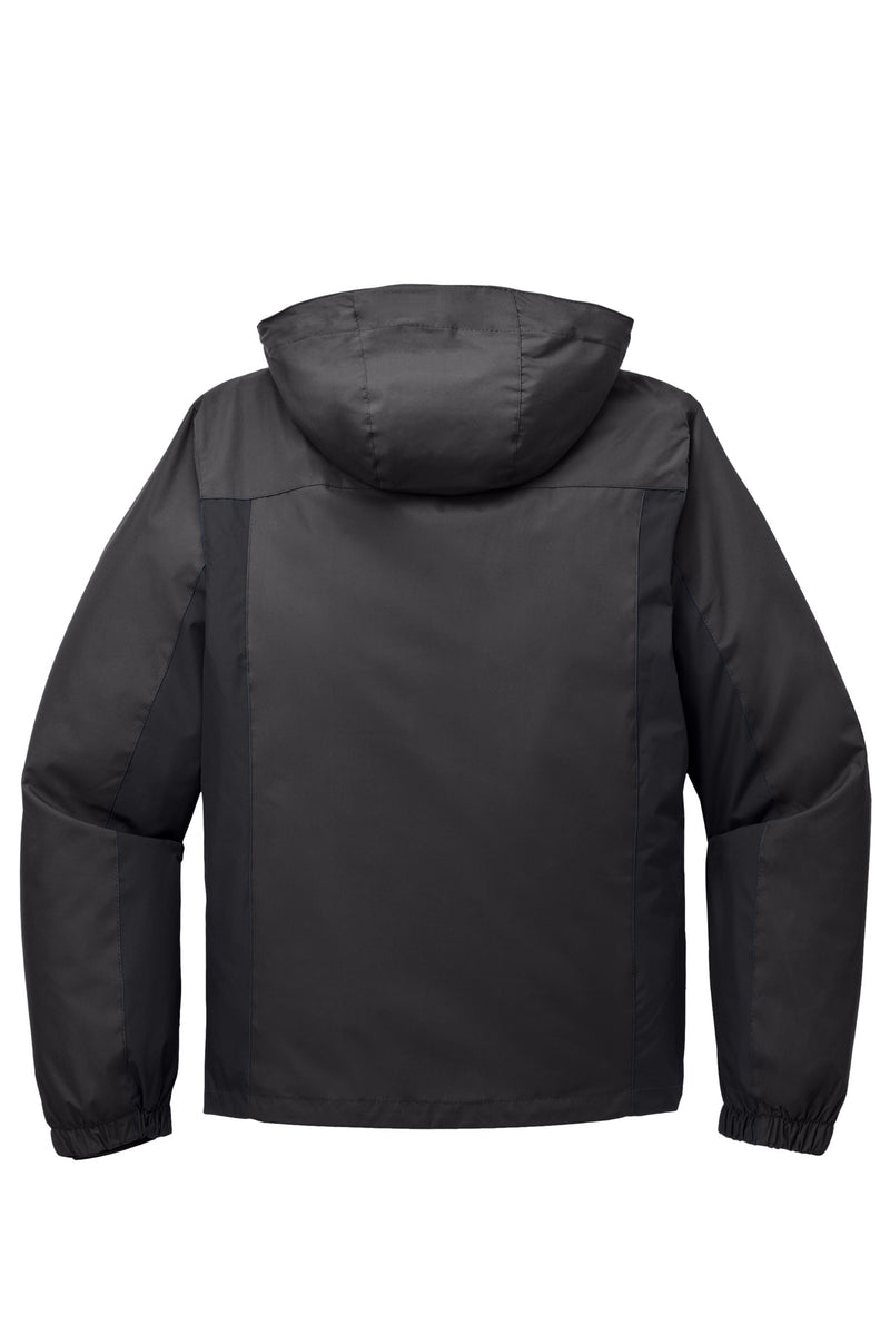 Port Authority Colorblock 3-in-1 Jacket - Black/ Black/ Magnet