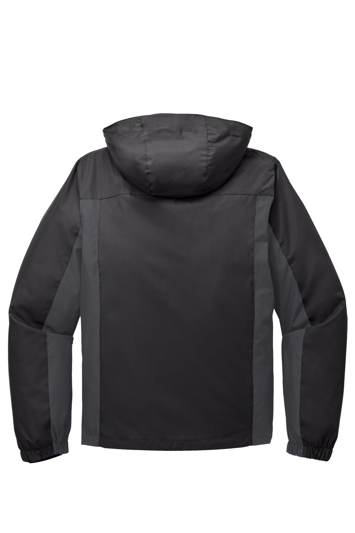 Port Authority Colorblock 3-in-1 Jacket - Black/ Magnet/ Signal Red