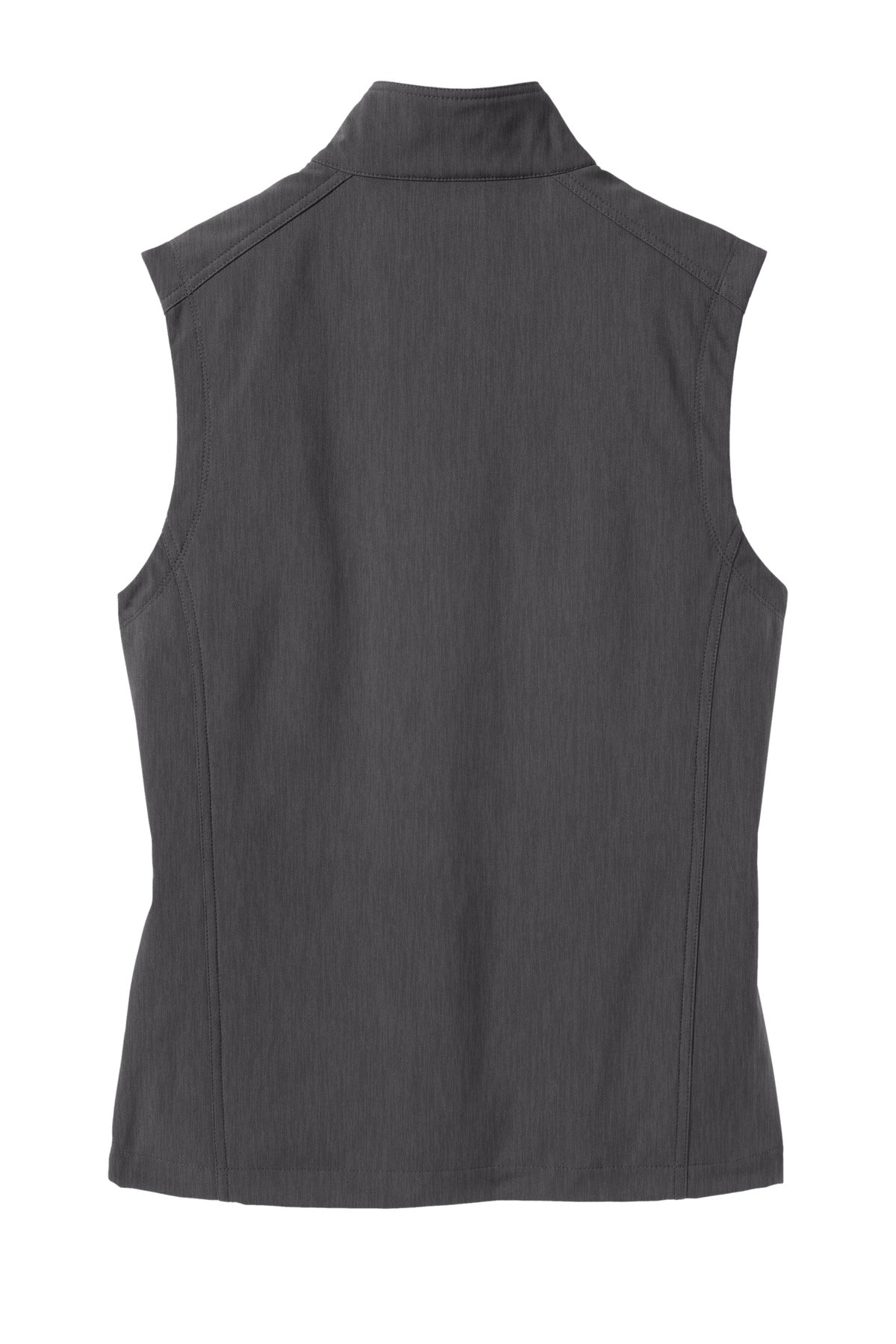 Port Authority Core Soft Shell Vest - Black Charcoal Heather