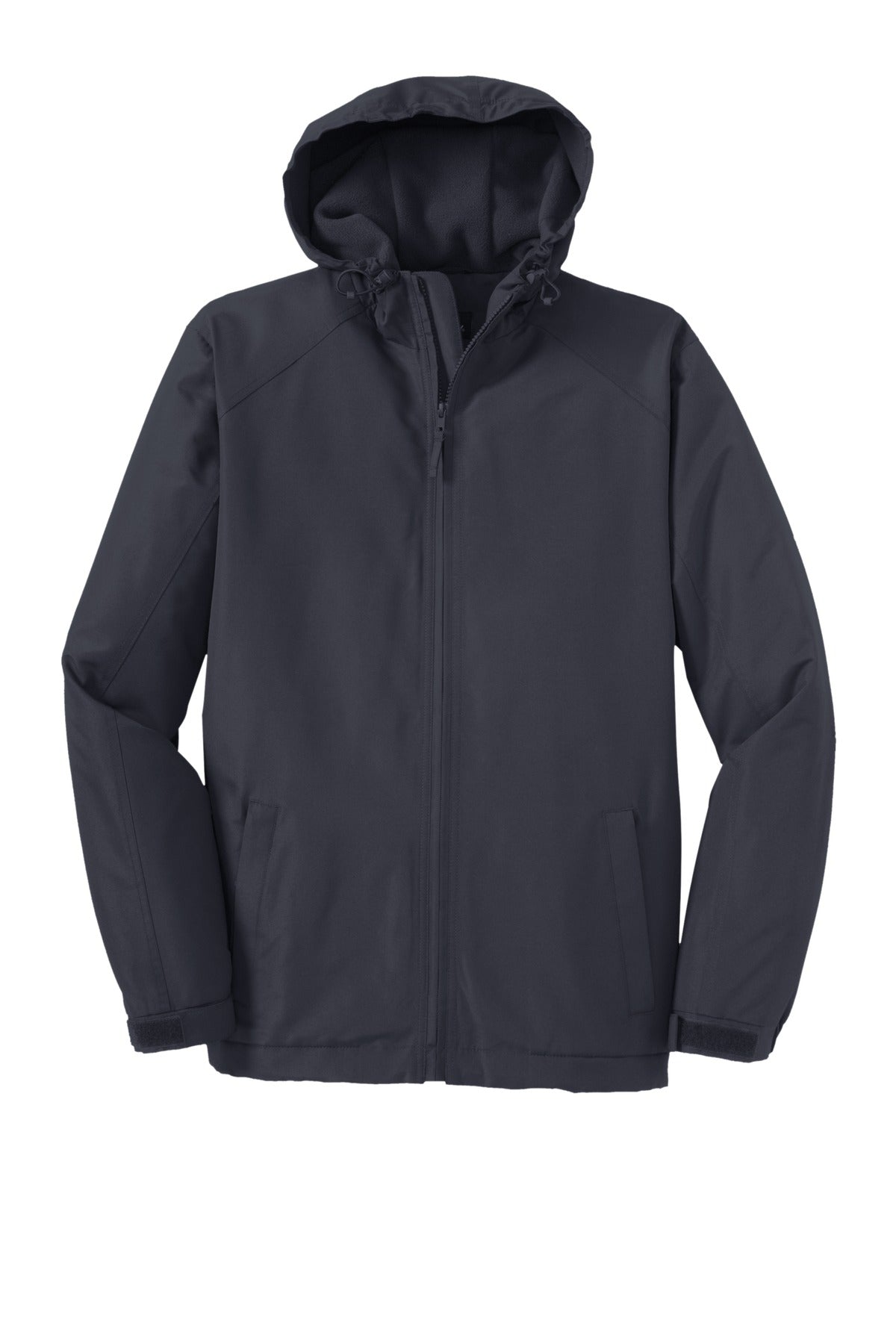 Port Authority Hooded Charger Jacket - Battleship Grey