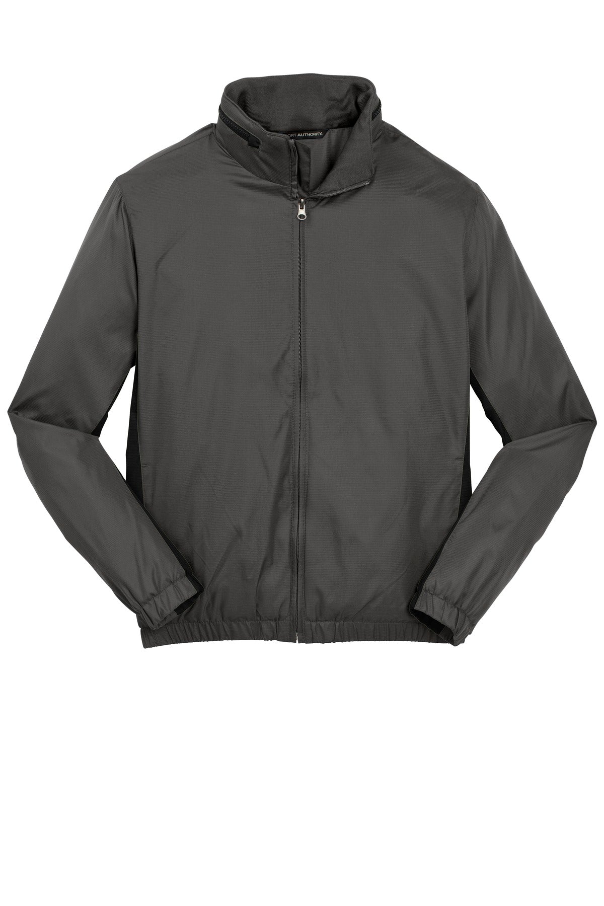Port Authority Core Colorblock Wind Jacket - Battleship Grey/ Black