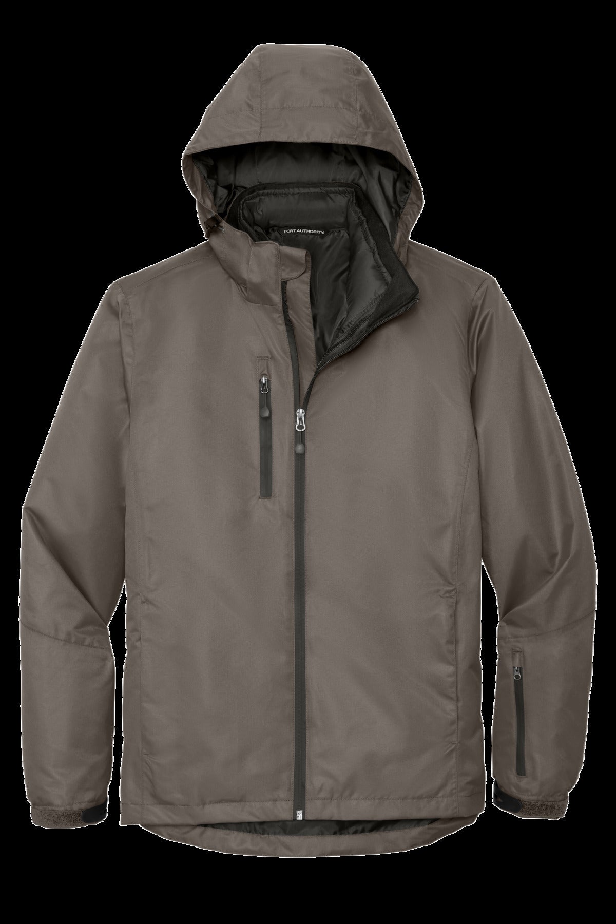 Port Authority Vortex Waterproof 3-in-1 Jacket - Deep Smoke/ Charcoal