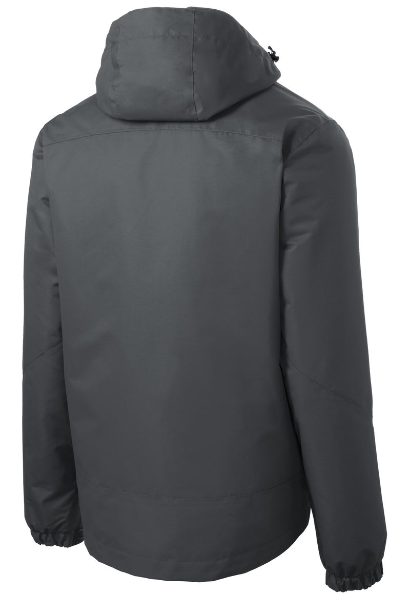 Port Authority Vortex Waterproof 3-in-1 Jacket - Magnet/ Orange