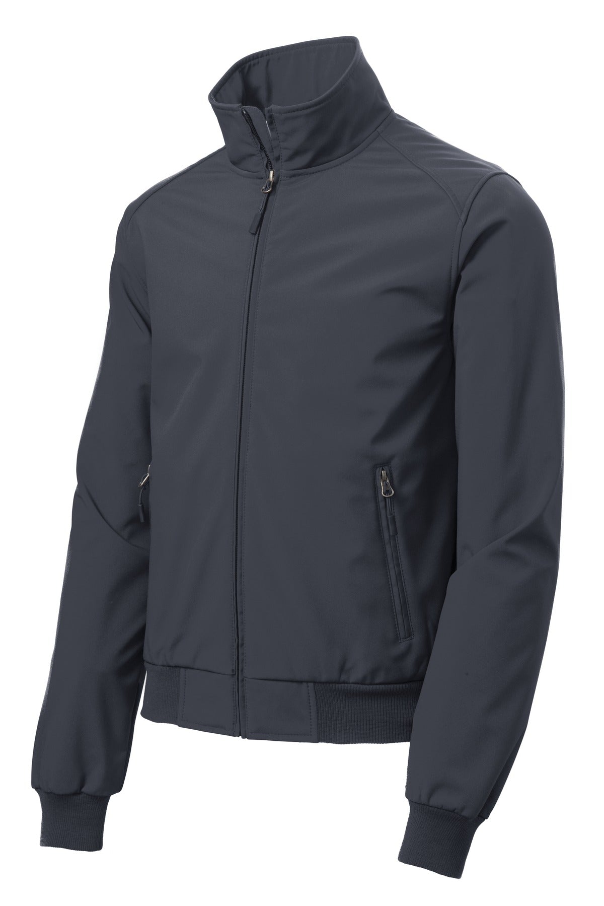 Port Authority Soft Shell Bomber Jacket - Battleship Grey