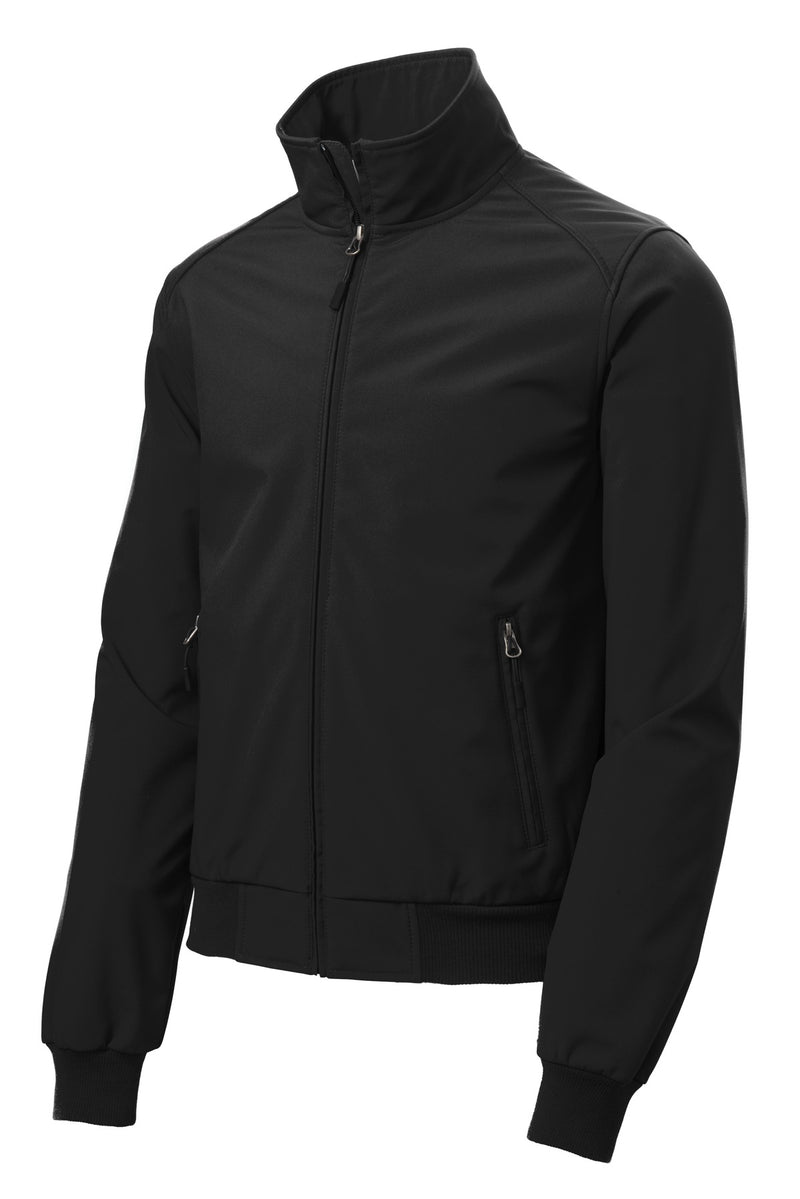 Port Authority Soft Shell Bomber Jacket - Black