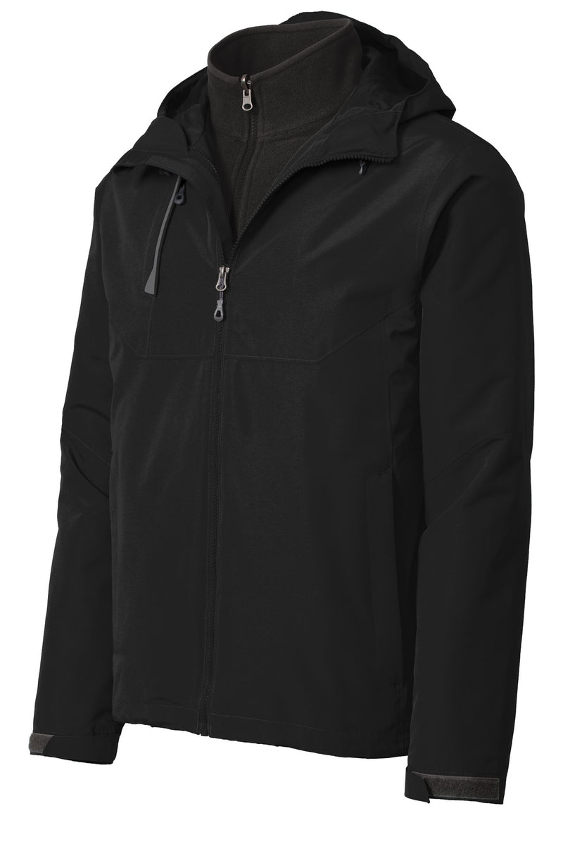 Port Authority Merge 3-in-1 Jacket - Deep Black