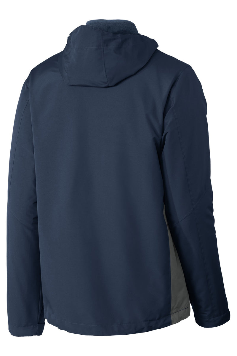 Port Authority Merge 3-in-1 Jacket - Dress Blue Navy/ Grey Steel