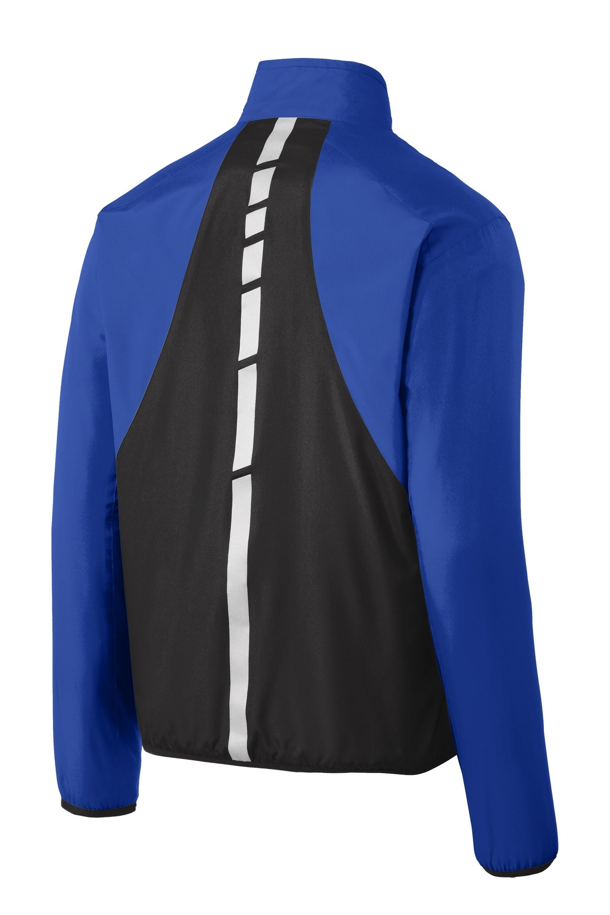 Port Authority Zephyr Reflective Hit Full-Zip Jacket - True Royal/ Deep Black
