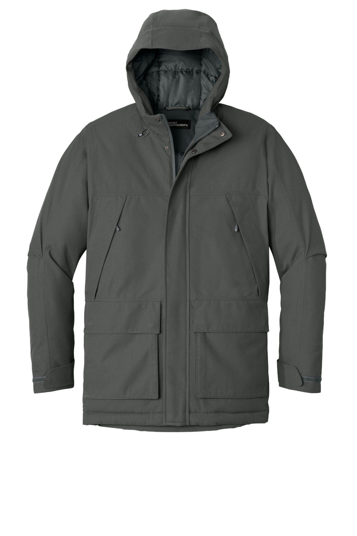 Port Authority Latitude Waterproof Heavyweight Parka - Grey Smoke