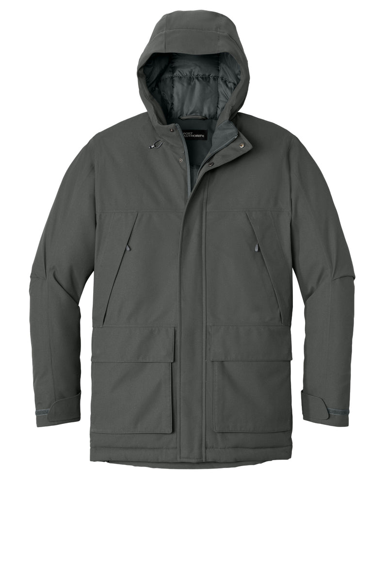 Port Authority Latitude Waterproof Heavyweight Parka - Grey Smoke