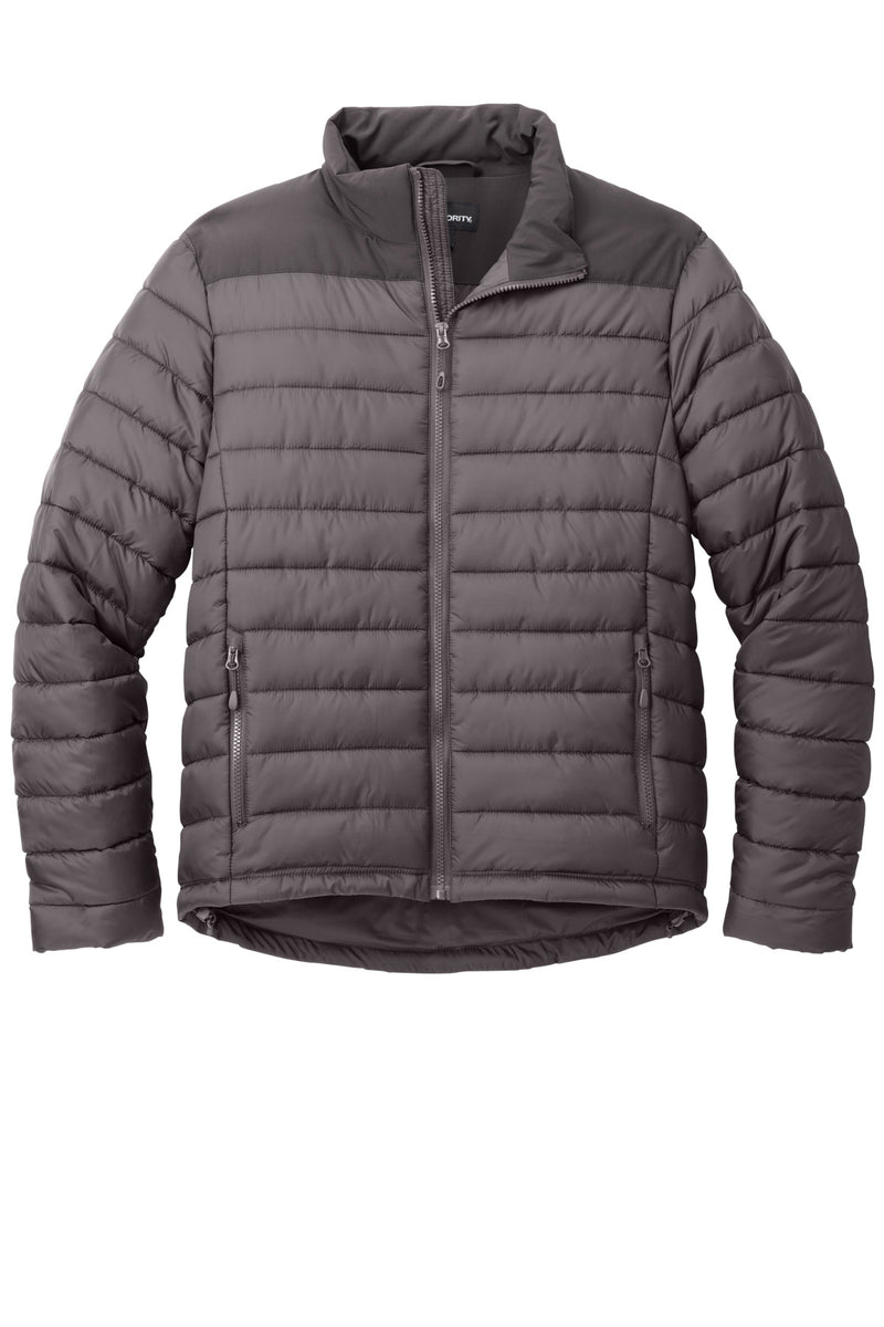 Port Authority Horizon Puffy Jacket - Deep Smoke/ Grey Smoke