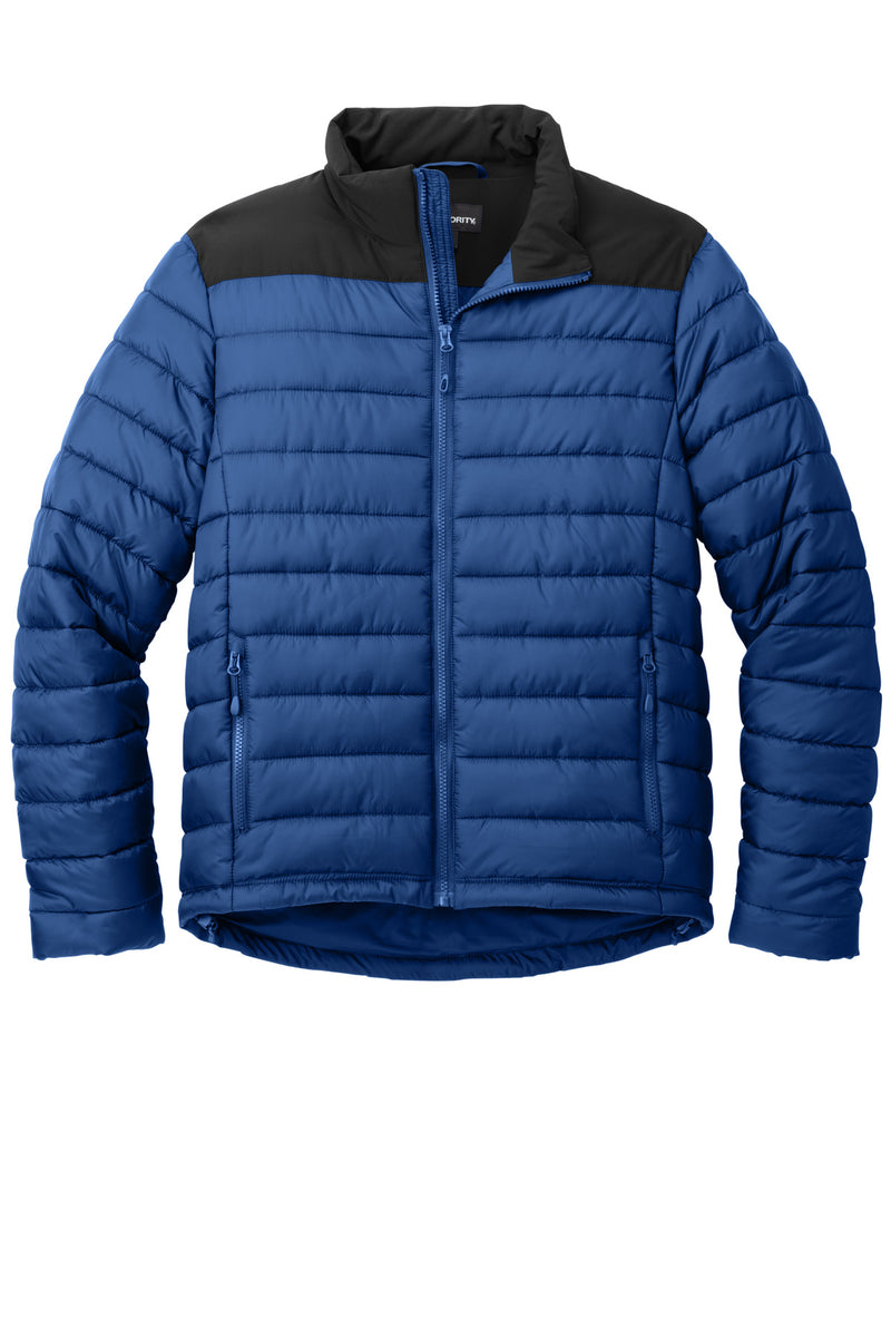 Port Authority Horizon Puffy Jacket - True Blue/ Deep Black
