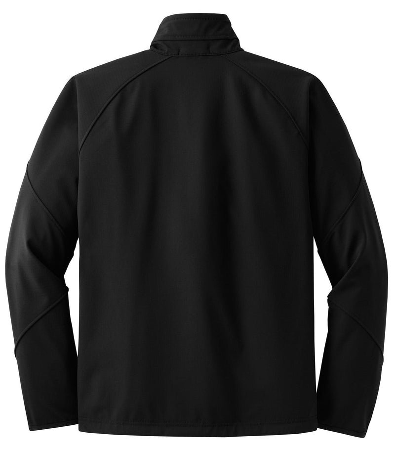 Port Authority Textured Soft Shell Jacket - Black