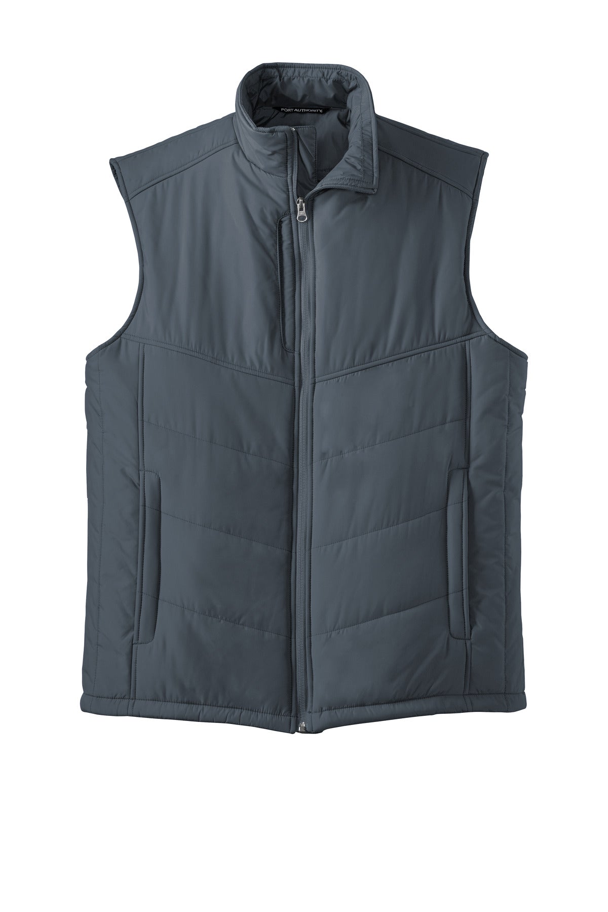 Port Authority Puffy Vest - Dark Slate/ Black