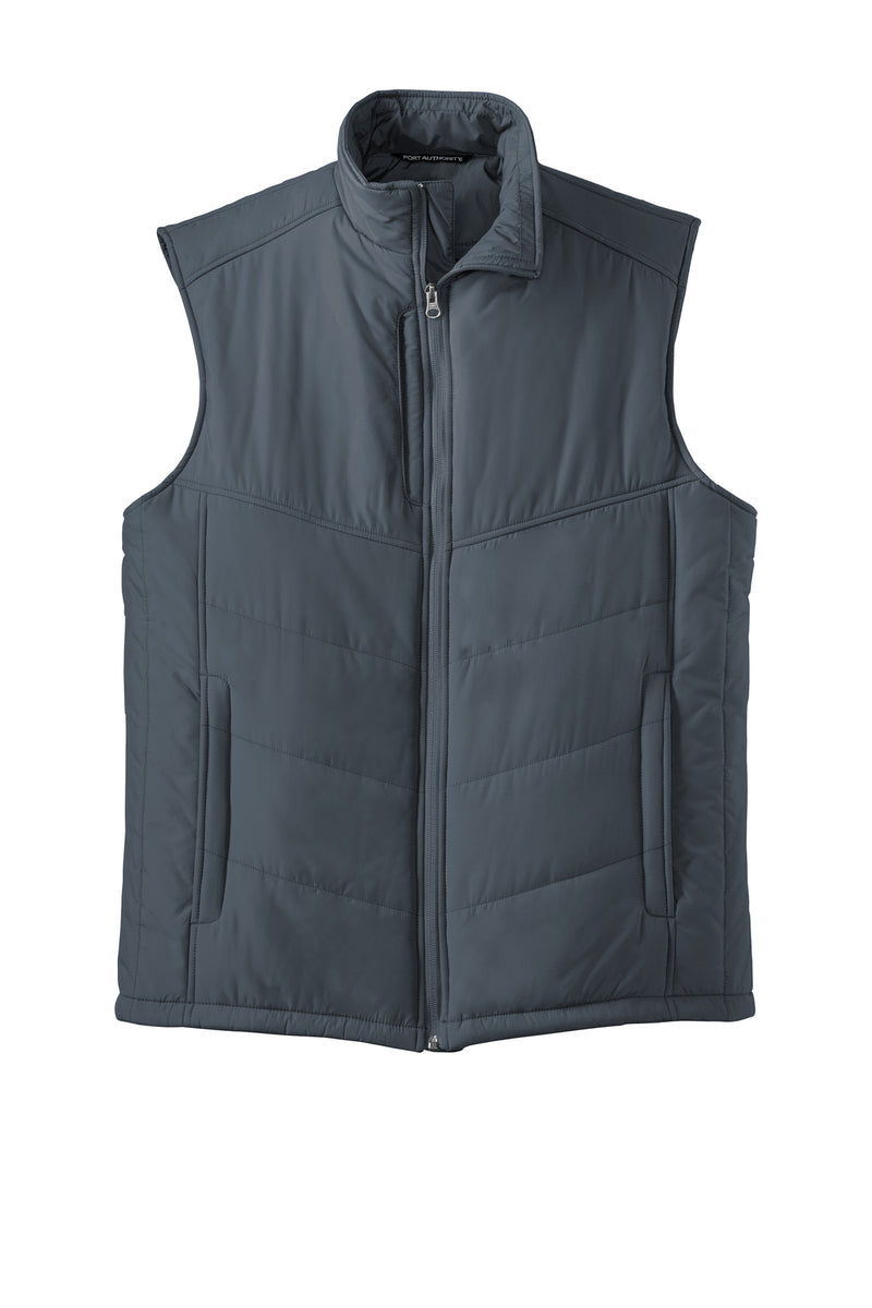 Port Authority Puffy Vest - Dark Slate/ Black