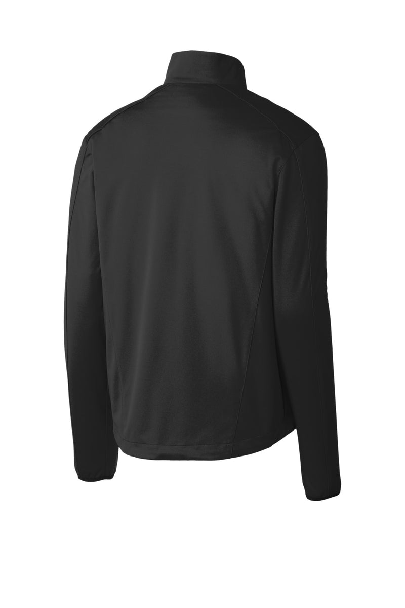 Port Authority Active 1/2-Zip Soft Shell Jacket - Deep Black