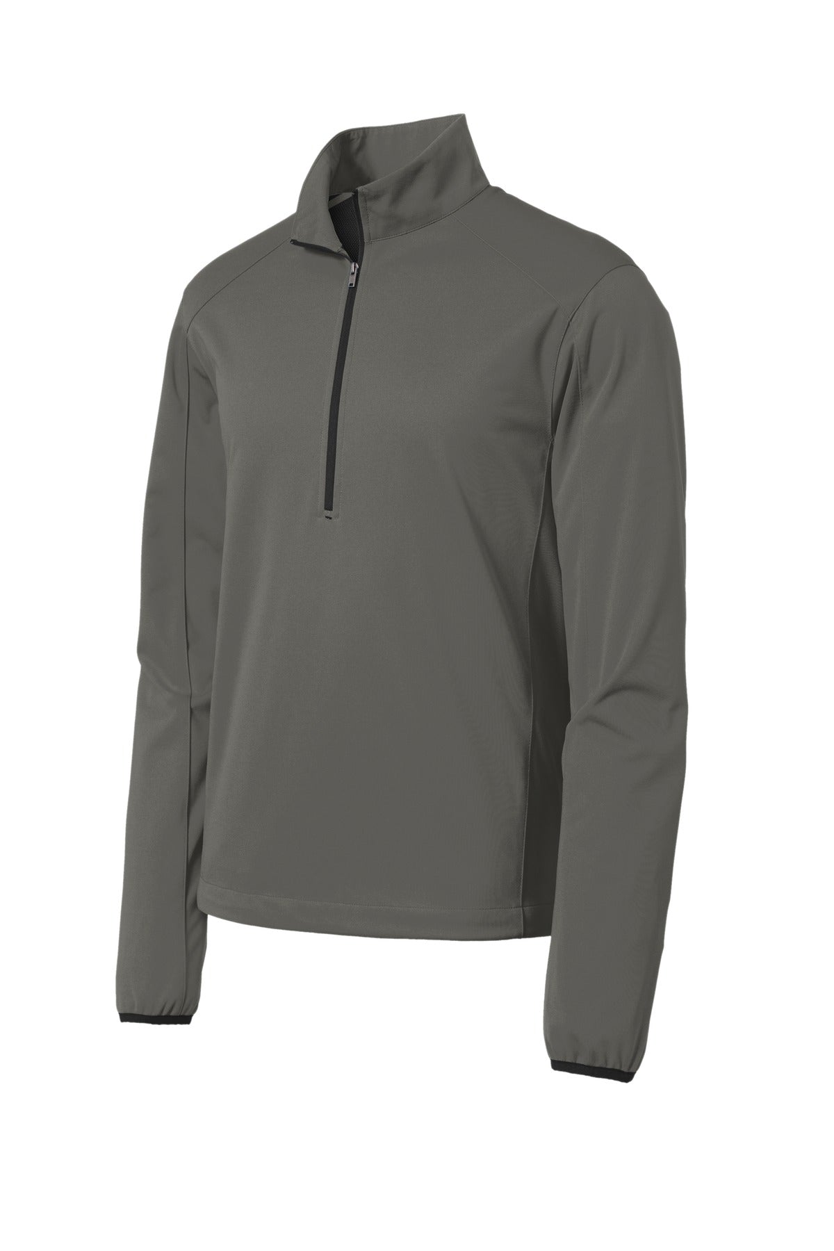 Port Authority Active 1/2-Zip Soft Shell Jacket - Grey Steel
