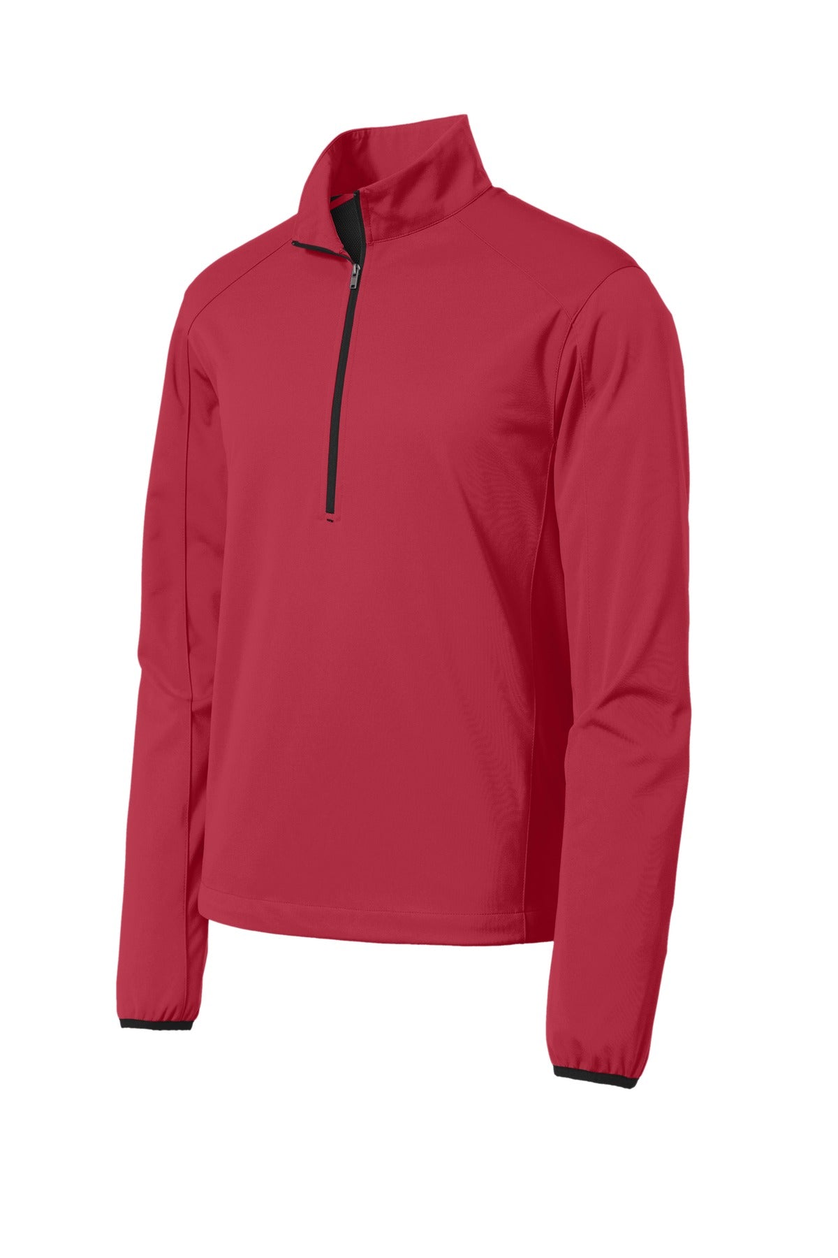 Port Authority Active 1/2-Zip Soft Shell Jacket - Rich Red