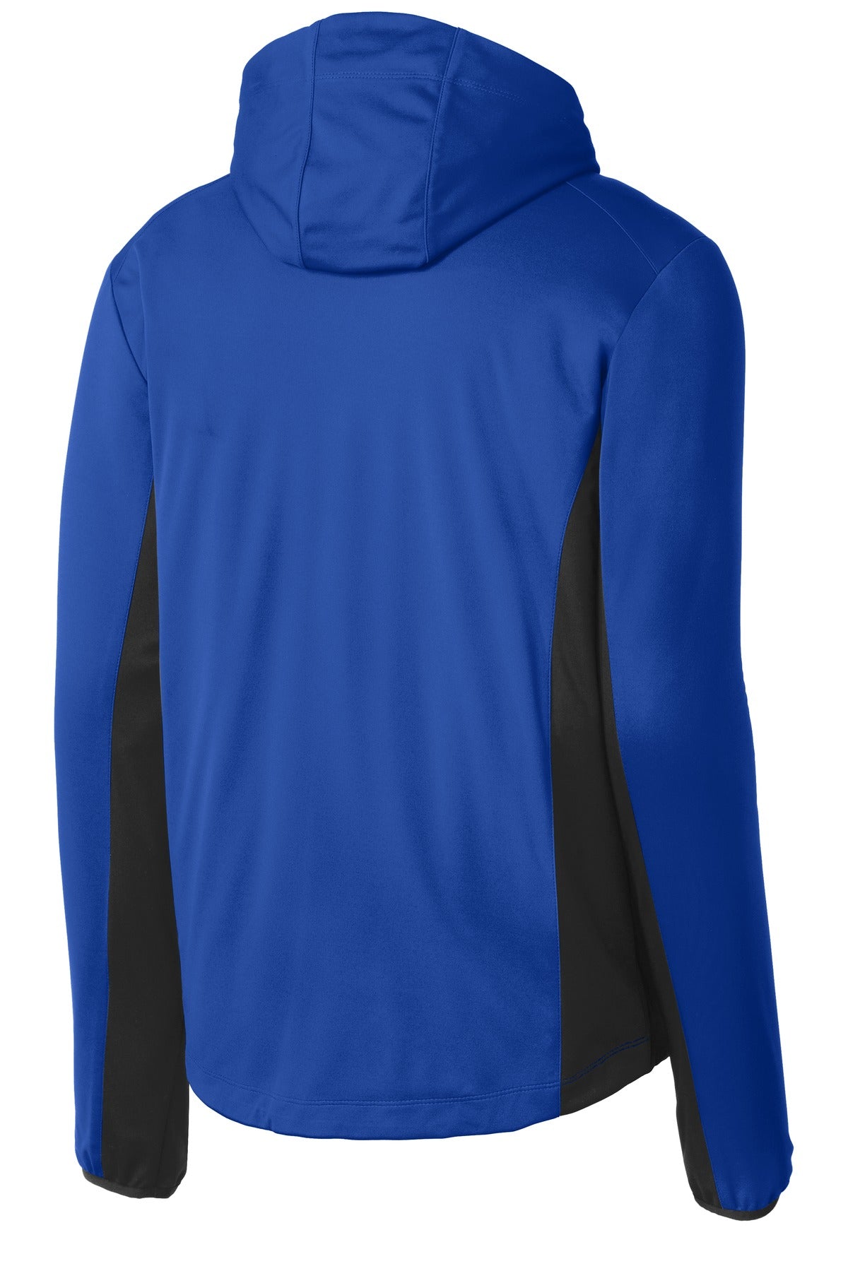 Port Authority Active Hooded Soft Shell Jacket - True Royal/ Deep Black
