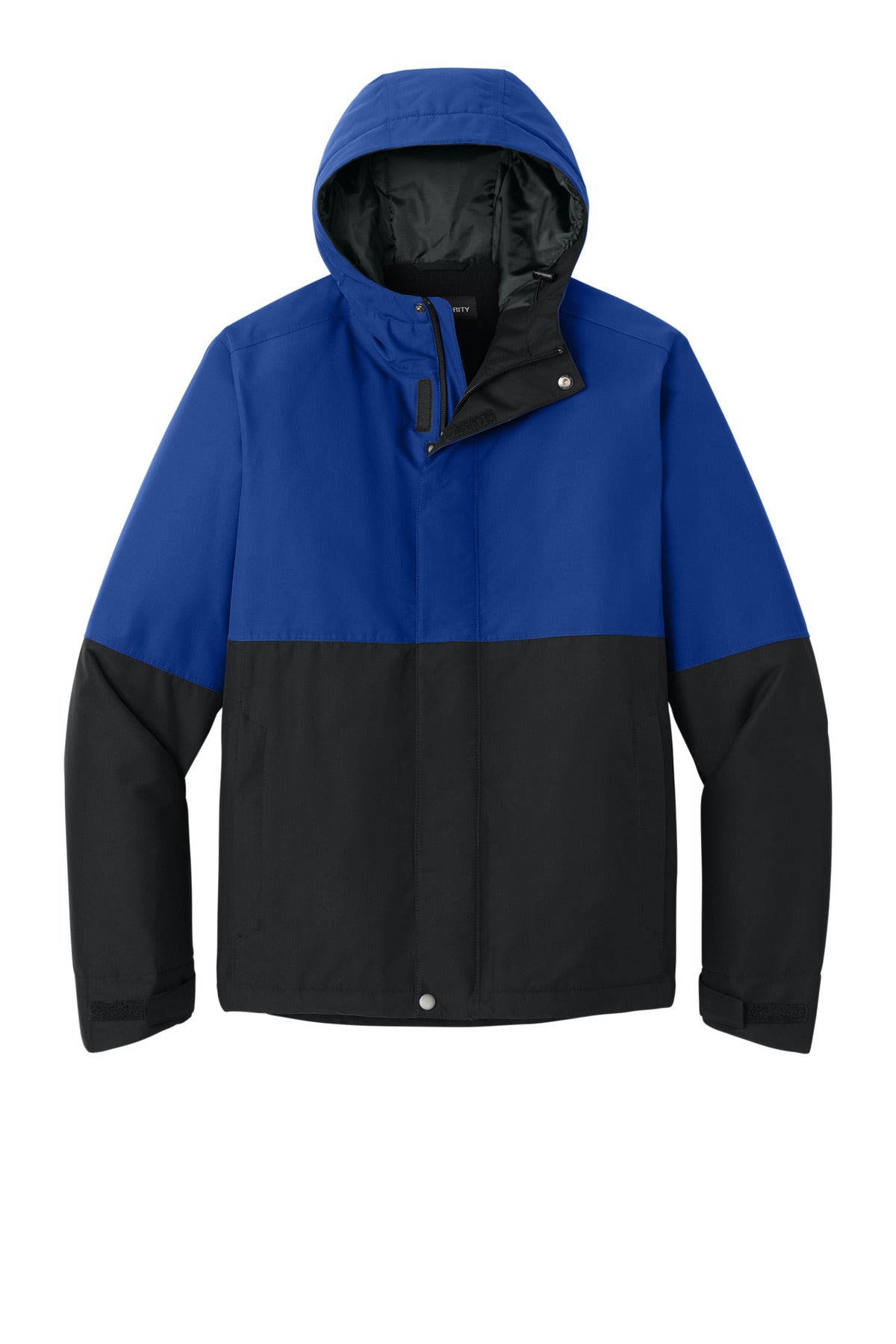 Port Authority Insulated Heavy Ripstop Jacket - True Royal/ Deep Black
