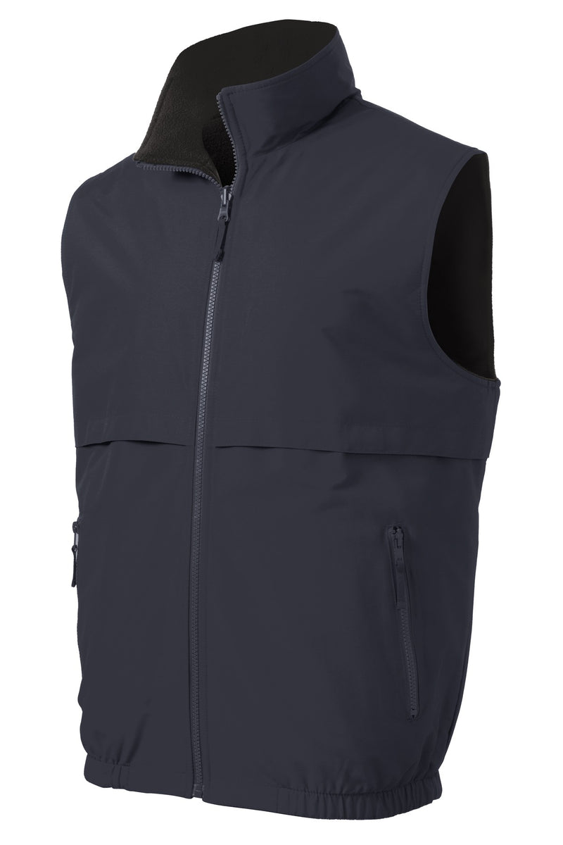 Port Authority Reversible Charger Vest - Battleship Grey
