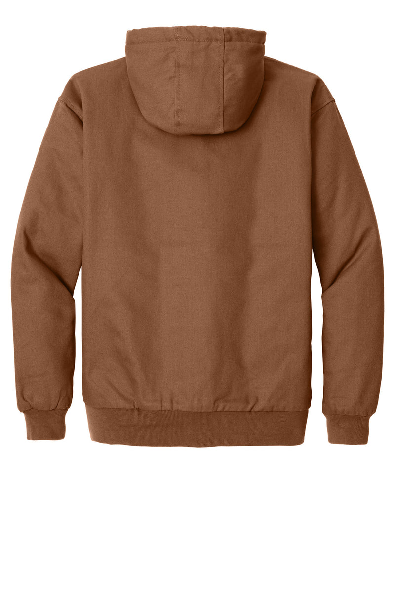 CornerStone - Duck Cloth Hooded Work Jacket - Duck Brown