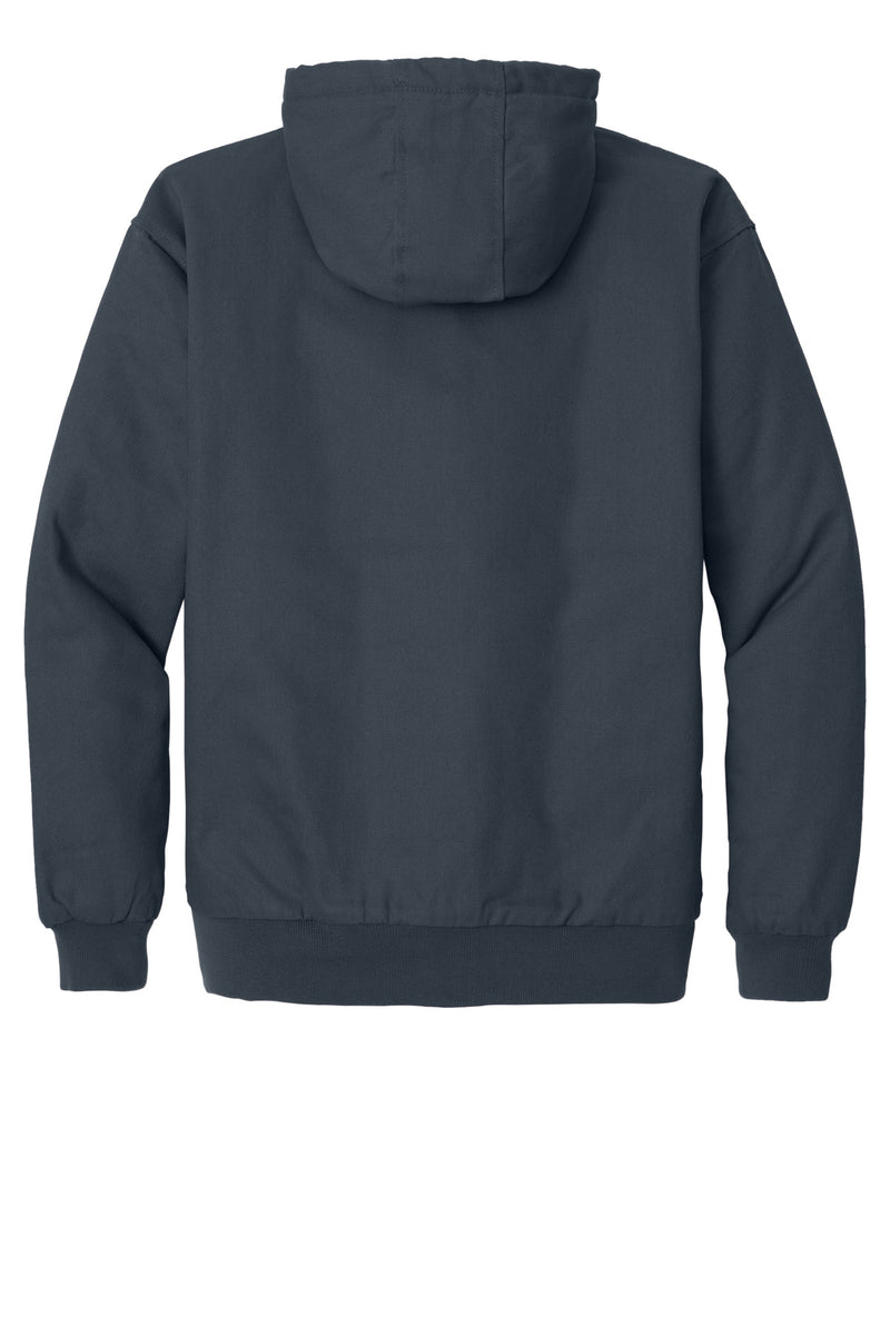 CornerStone - Duck Cloth Hooded Work Jacket - Navy
