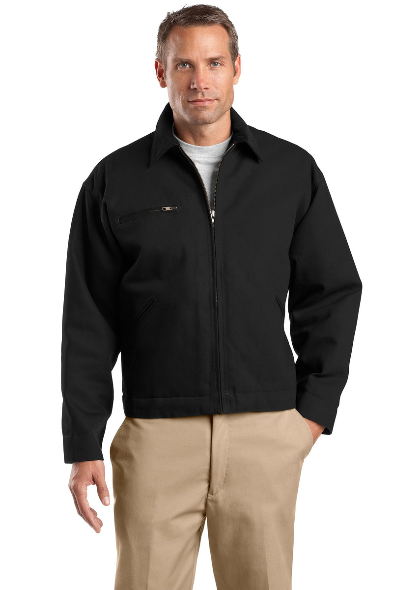 CornerStone Tall Duck Cloth Work Jacket - Black