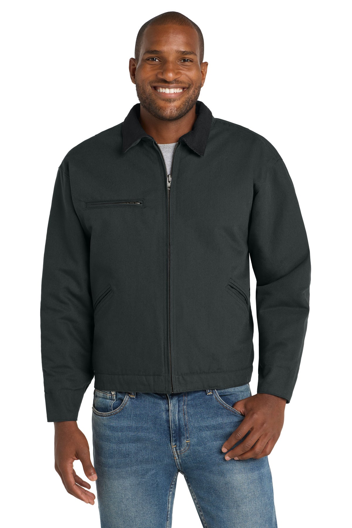 CornerStone - Duck Cloth Work Jacket - Charcoal