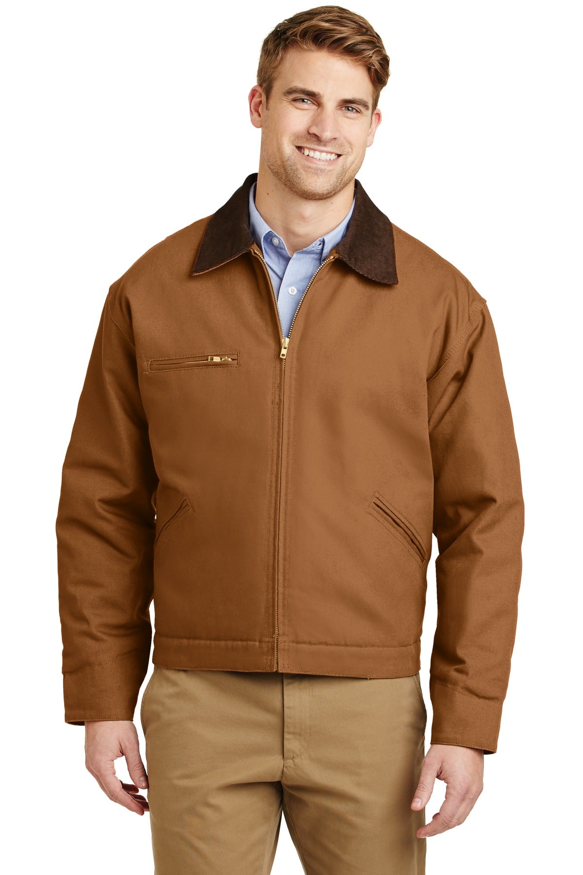 CornerStone - Duck Cloth Work Jacket - Duck Brown
