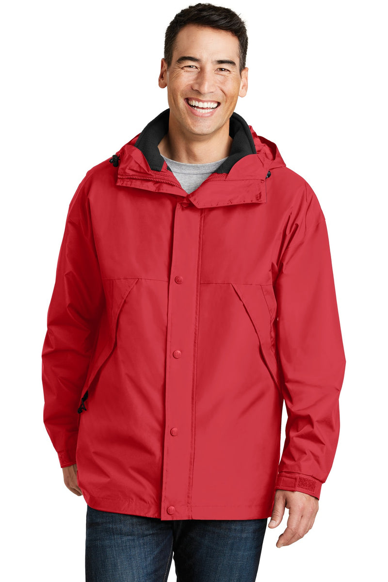 Port Authority 3-in-1 Jacket - Red/ Black