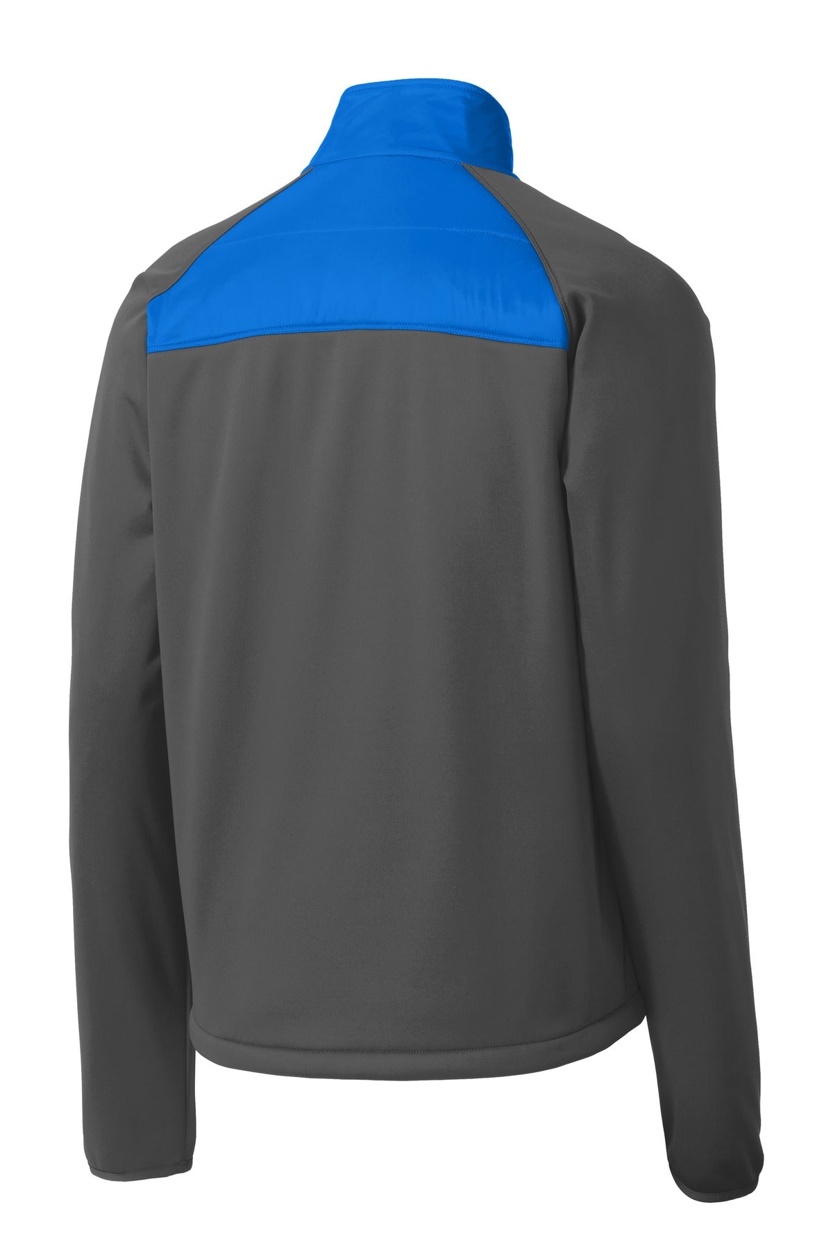 Port Authority Hybrid Soft Shell Jacket - Skydiver Blue/ Grey Steel