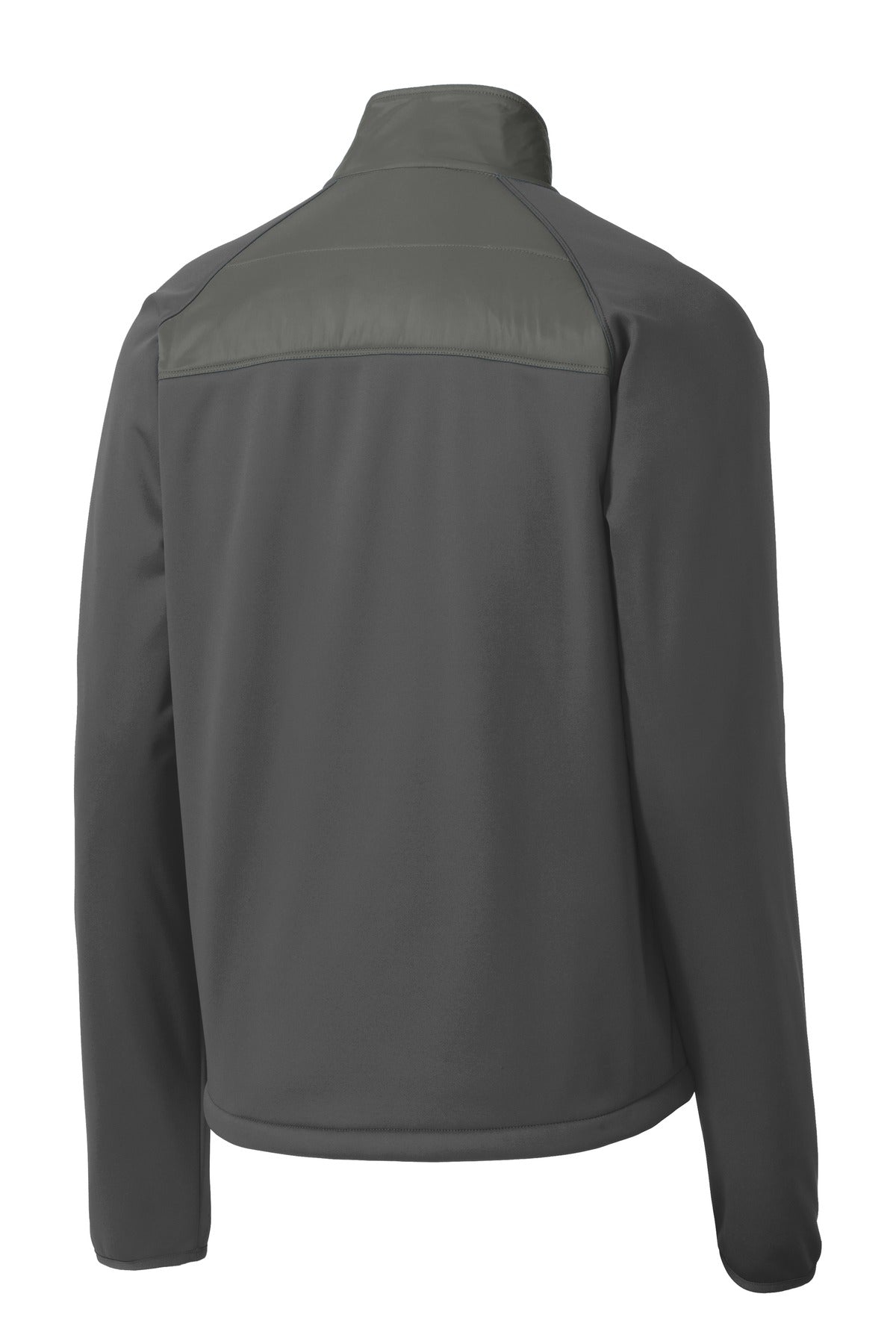 Port Authority Hybrid Soft Shell Jacket - Smoke Grey/ Grey Steel