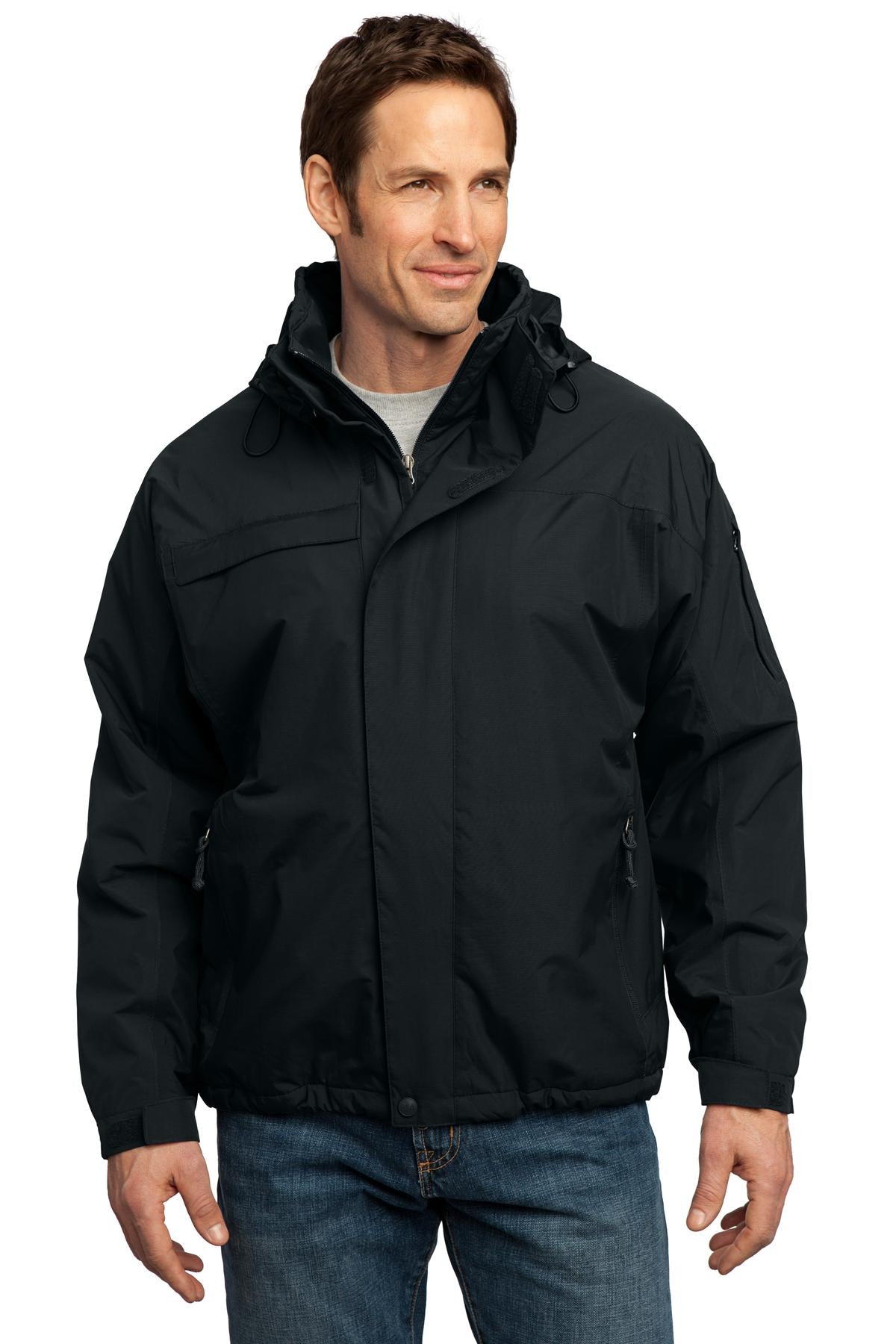 Port Authority Tall Nootka Jacket - Black/ Black