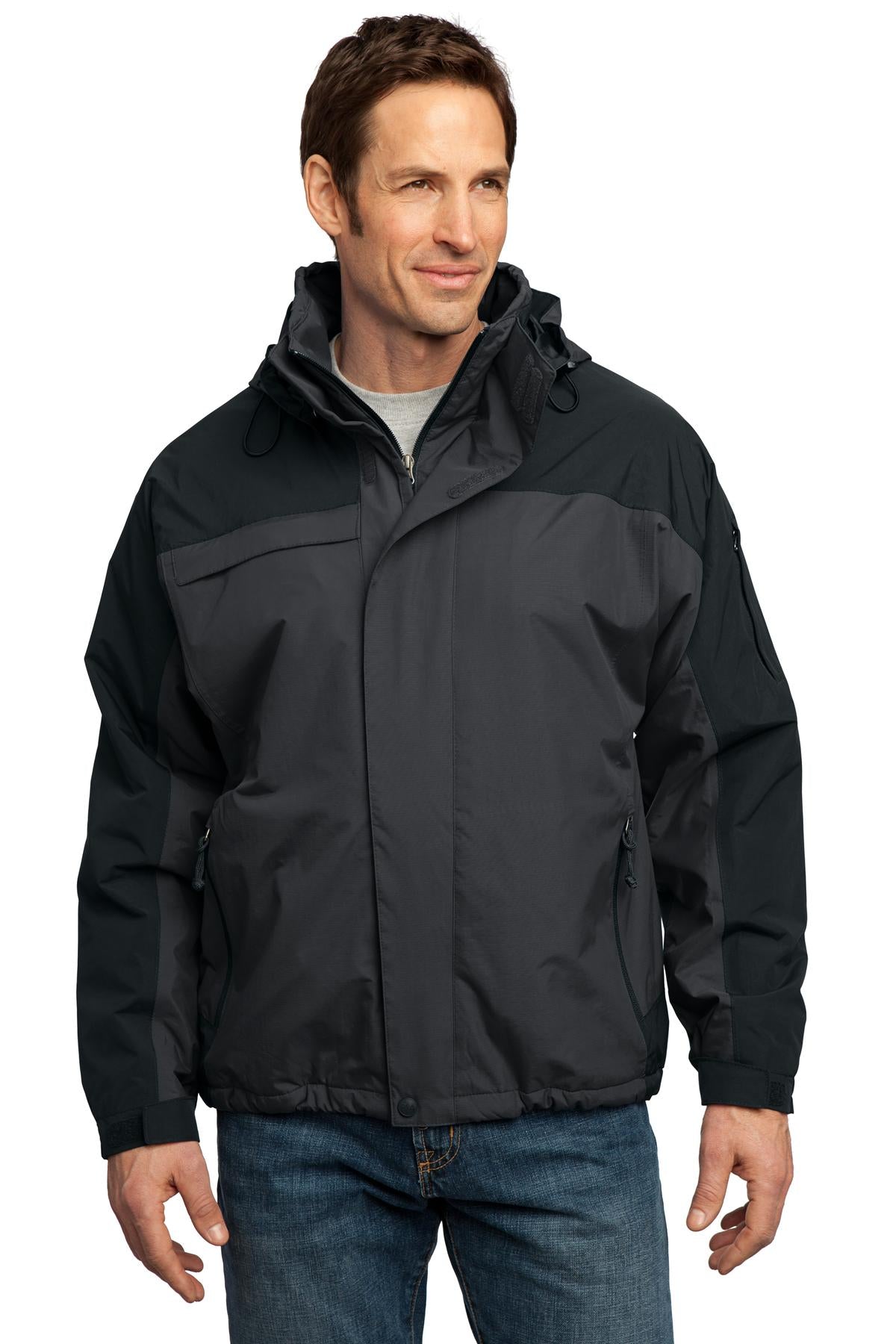 Port Authority Tall Nootka Jacket - Graphite/ Black