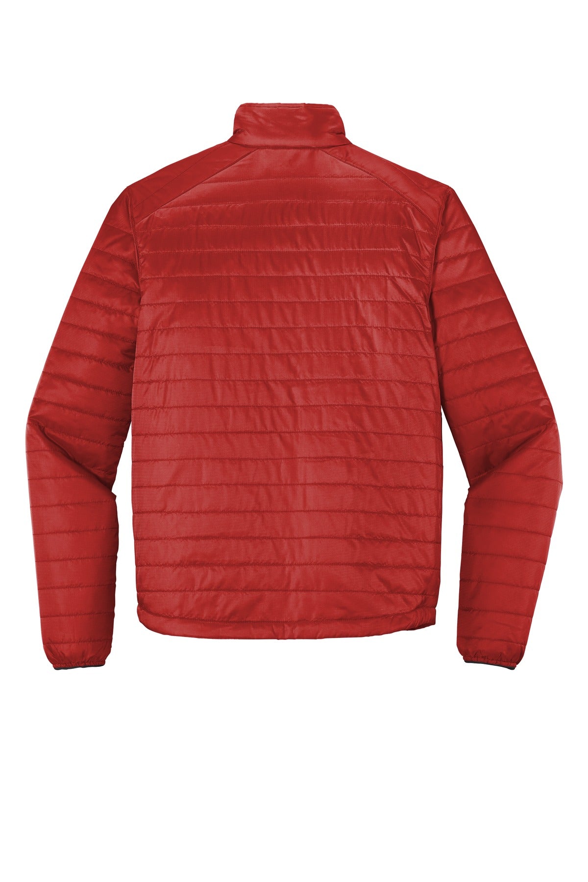 Port Authority  Packable Puffy Jacket - Fire Red/ Graphite