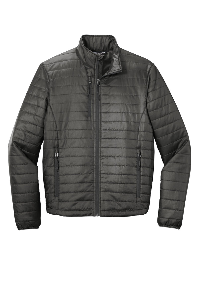 Port Authority  Packable Puffy Jacket - Sterling Grey/ Graphite