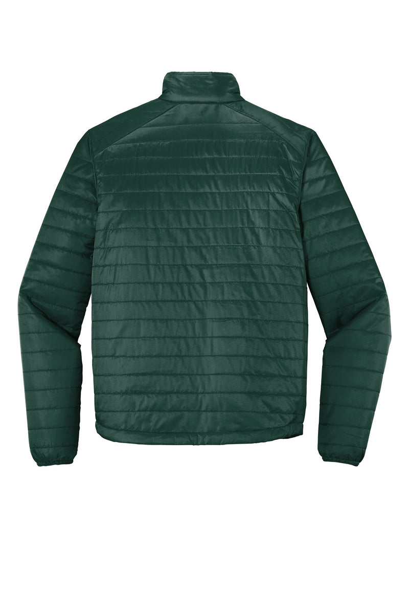 Port Authority  Packable Puffy Jacket - Tree Green/ Marine Green