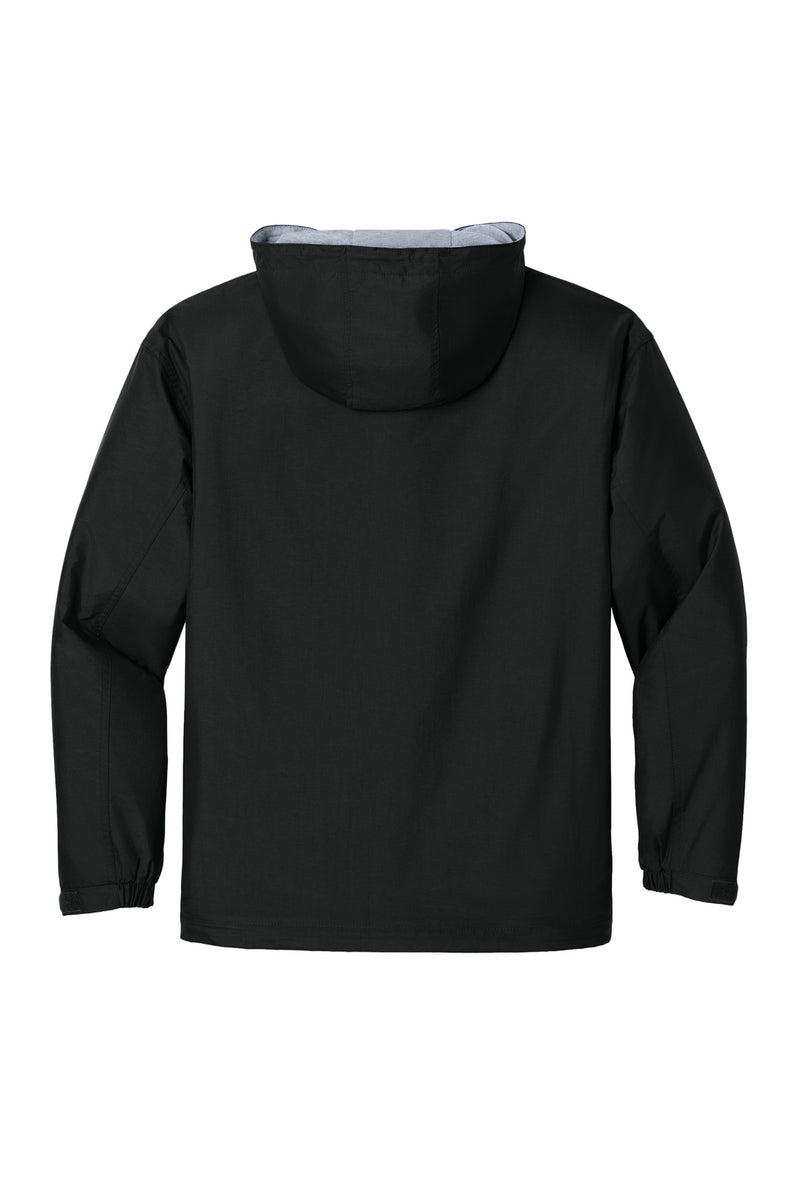 Port Authority Team Jacket - Black/ Light Oxford