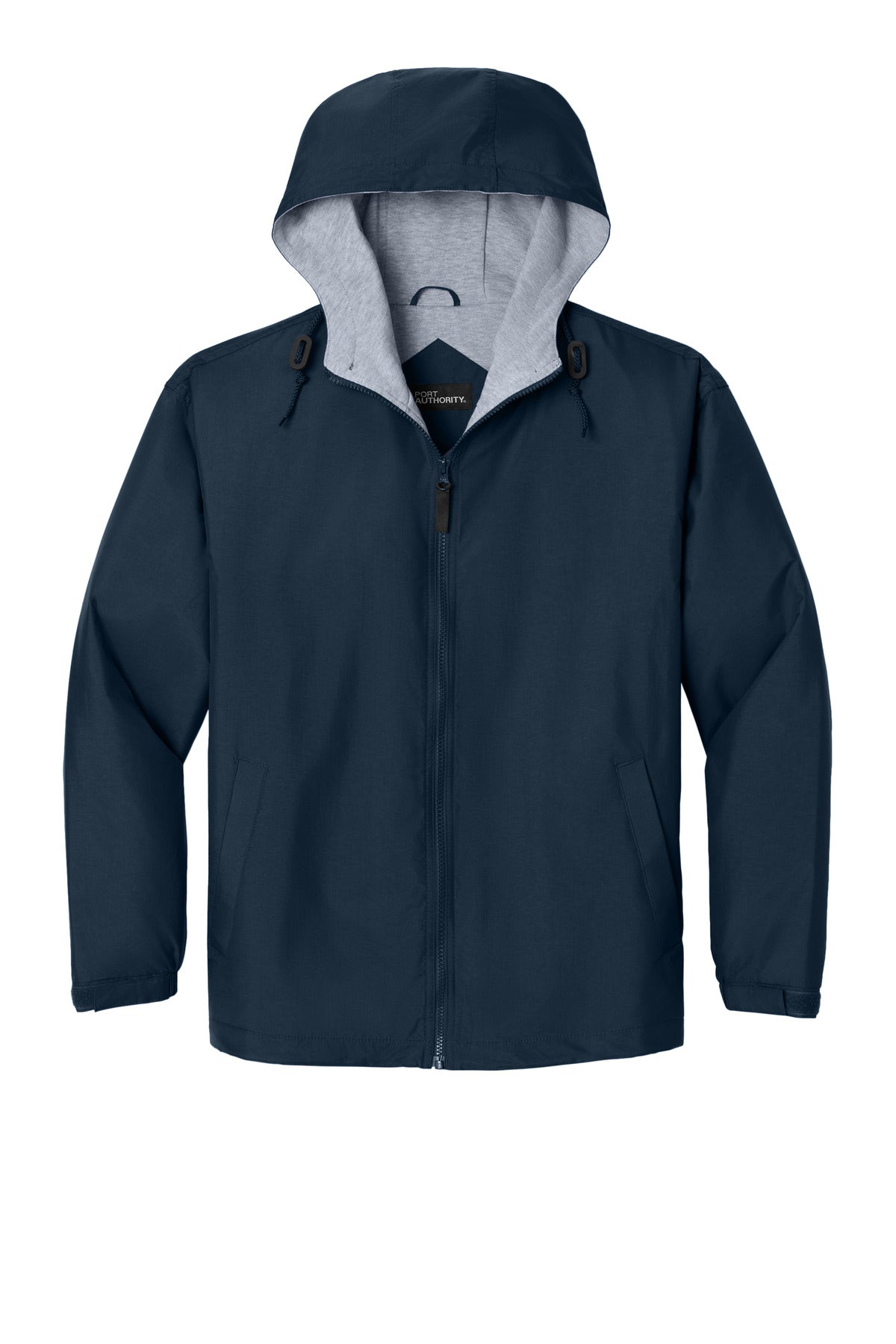 Port Authority Team Jacket - Bright Navy/ Light Oxford