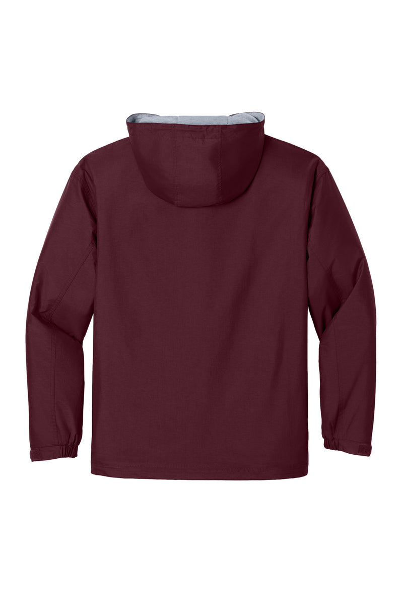 Port Authority Team Jacket - Maroon/ Light Oxford
