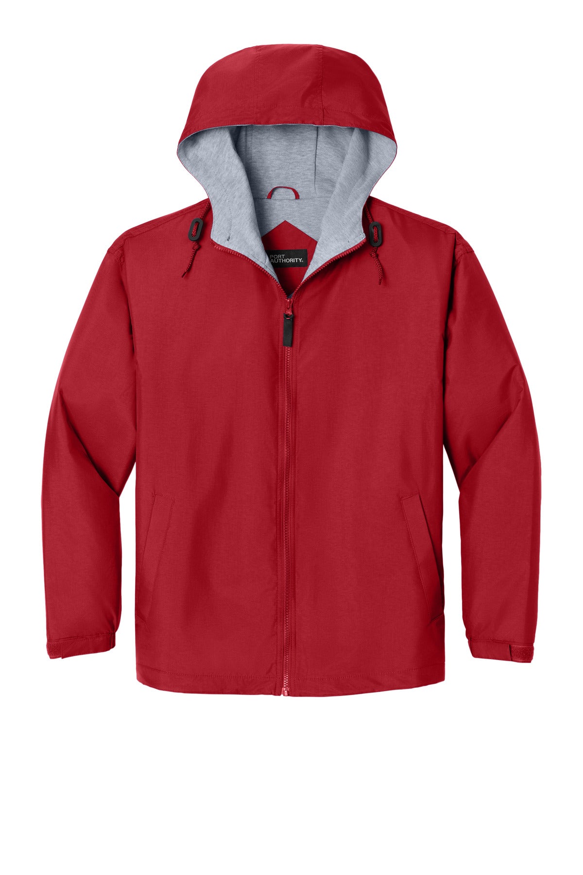 Port Authority Team Jacket - Red/ Light Oxford